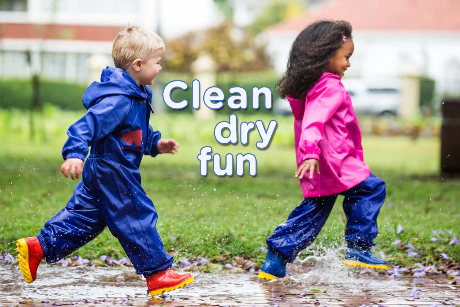 Clean dry fun in MuddieBuddies